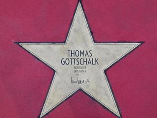 Star of fame Thomas Gottschalk